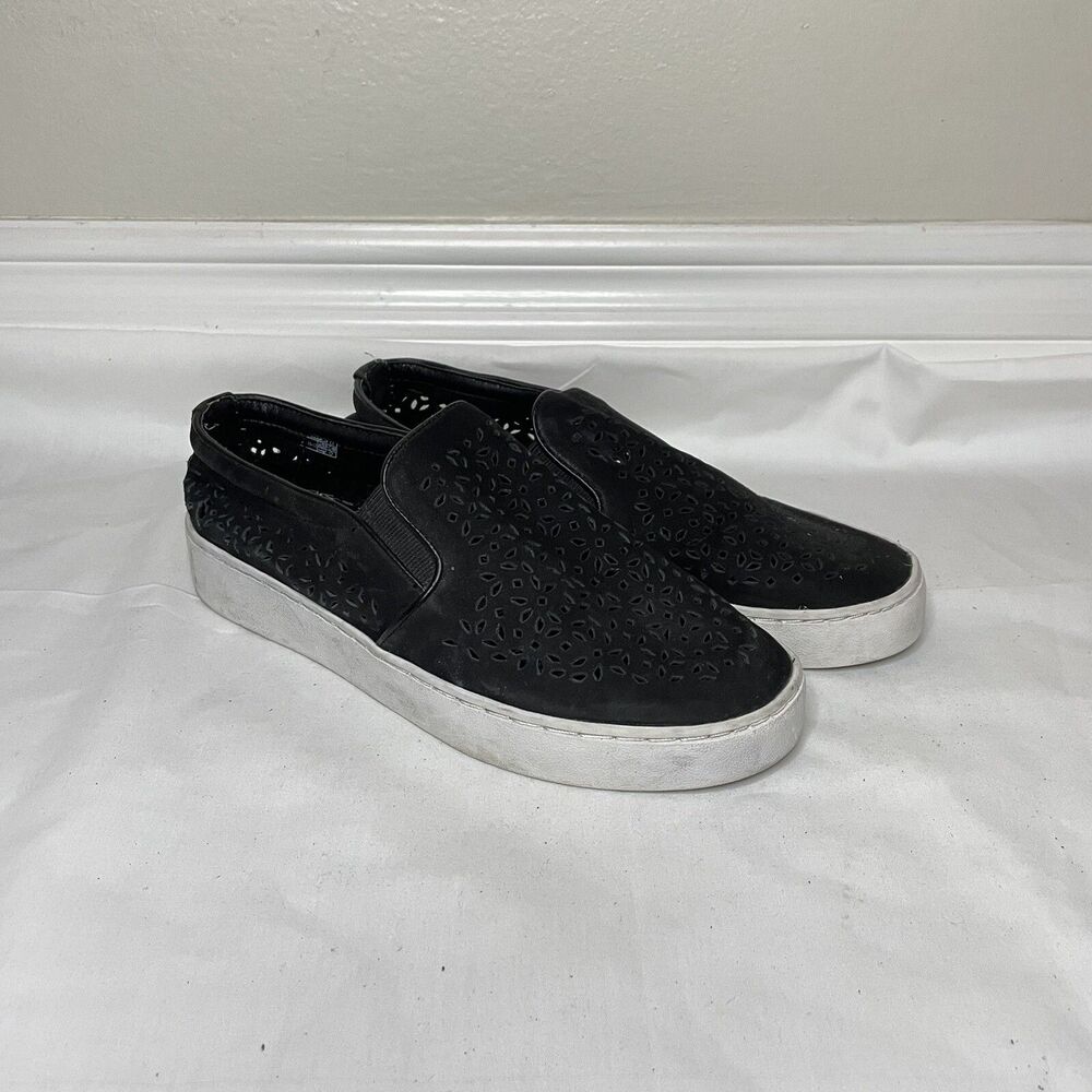 Vionic Midi Perf Perforated Slip On Shoes Leather… - image 7